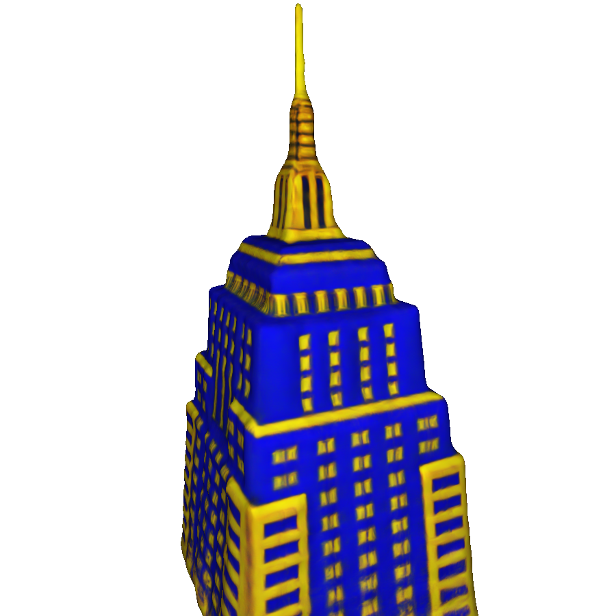 superdetailed Empire State Building day time